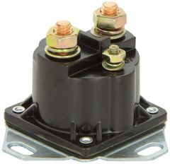 Standard Motor Products SS598T starter solenoid front view showing rugged build for reliable ignition.