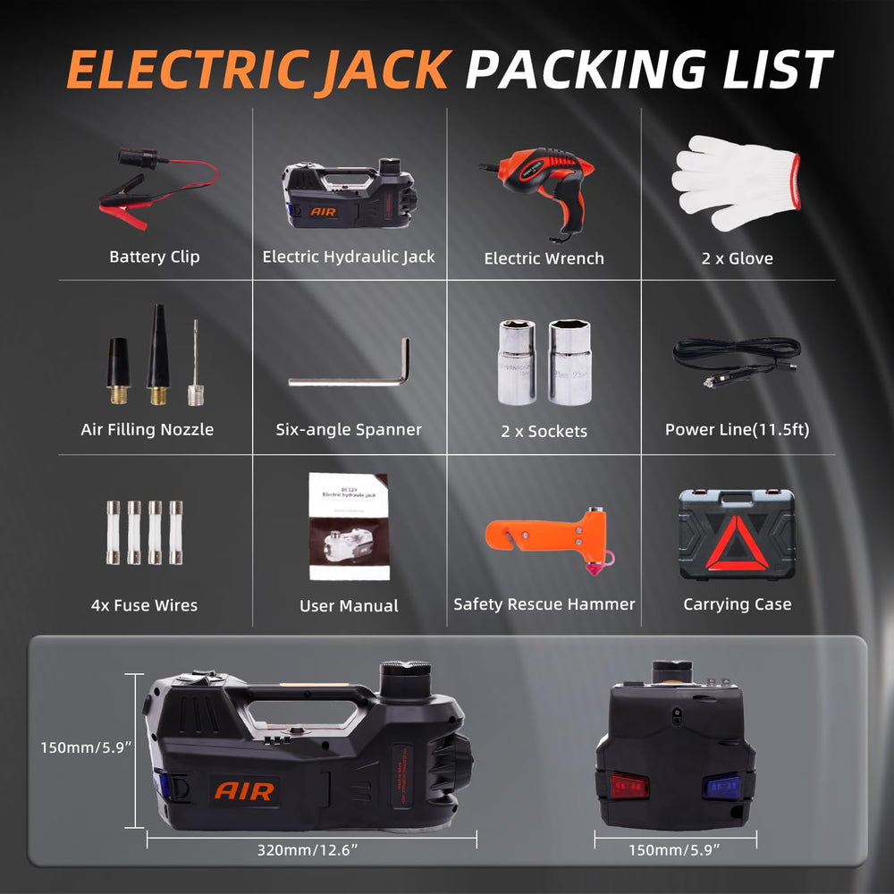 STANDTALL complete kit in a protective plastic case for easy storage.