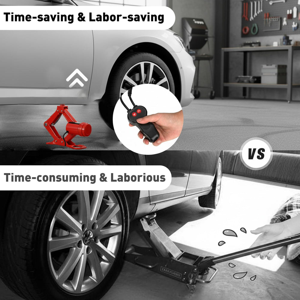 STANDTALL LED work light illuminates the work area during night repairs.