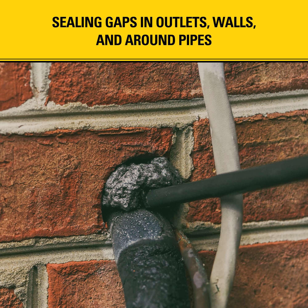 STANLEY F903P waterproof sealant protects exposed surfaces from moisture