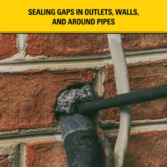 STANLEY F903P waterproof sealant protects exposed surfaces from moisture