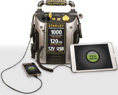 STANLEY J5C09 portable power station ready in the trunk