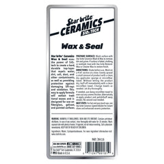 STAR BRITE Ceramics Wax & Seal aftercare spray demonstrates easy touch-ups and continued protection