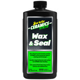 STAR BRITE Ceramics Wax & Seal Green Apple bottle pour shows easy application and protection
