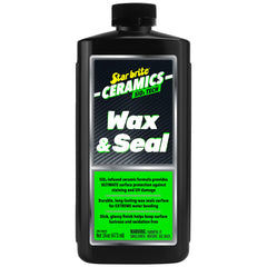 STAR BRITE Ceramics Wax & Seal Green Apple bottle pour shows easy application and protection