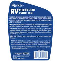 Star Brite Premium RV Rubber Roof Protectant spray ready for easy coverage and protection