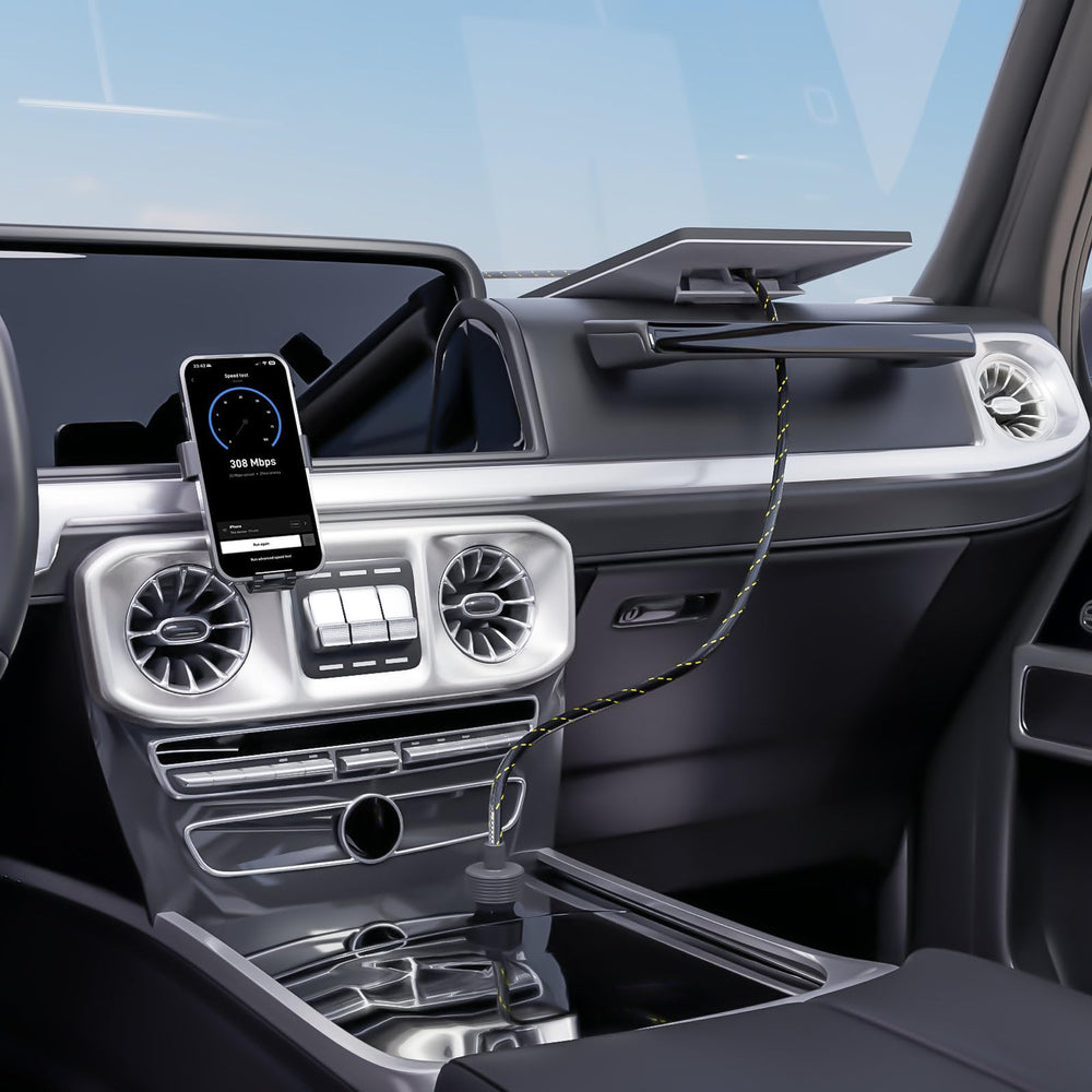 STARGEAR five-meter length offers flexible routing in vehicles.