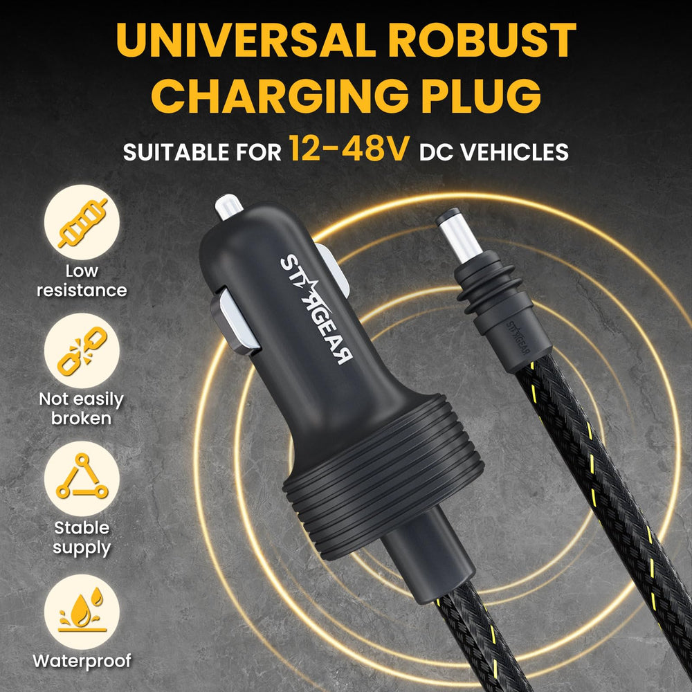 STARGEAR Starlink Mini braided cable emphasizes durability during travels