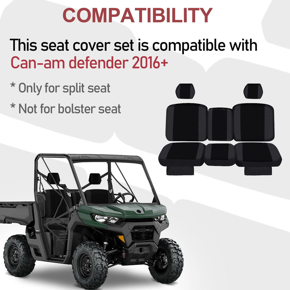 StarknightMT Defender headrest covers for complete seat customization.