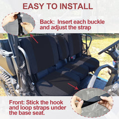 StarknightMT seat cover protects against sun exposure and mud on tough rides.