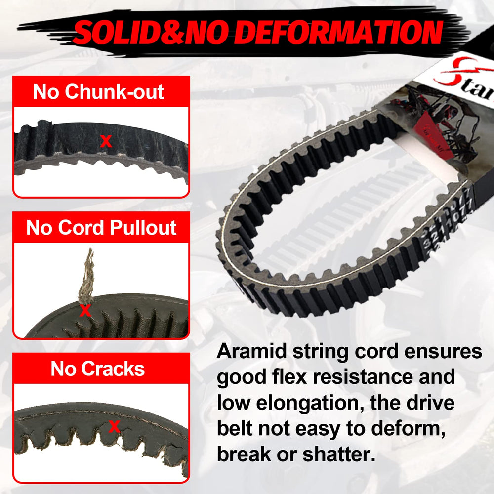 StarknightMT belt four-layer construction emphasizing durability for weekend rides