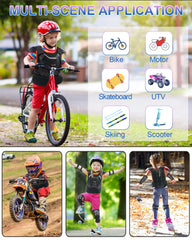 StarknightMT adjustable straps grow with kids for a longer-lasting fit.