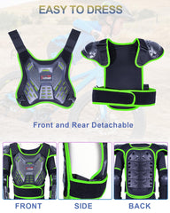 StarknightMT Kids Chest Protector durable mesh fabric for outdoor use