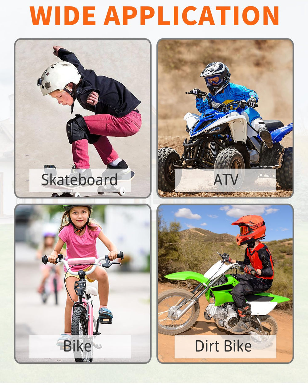StarknightMT kids dirt bike gear quick-release straps for easy wear