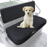 StarknightMT Mule bench seat cover front view protecting from dirt and wear