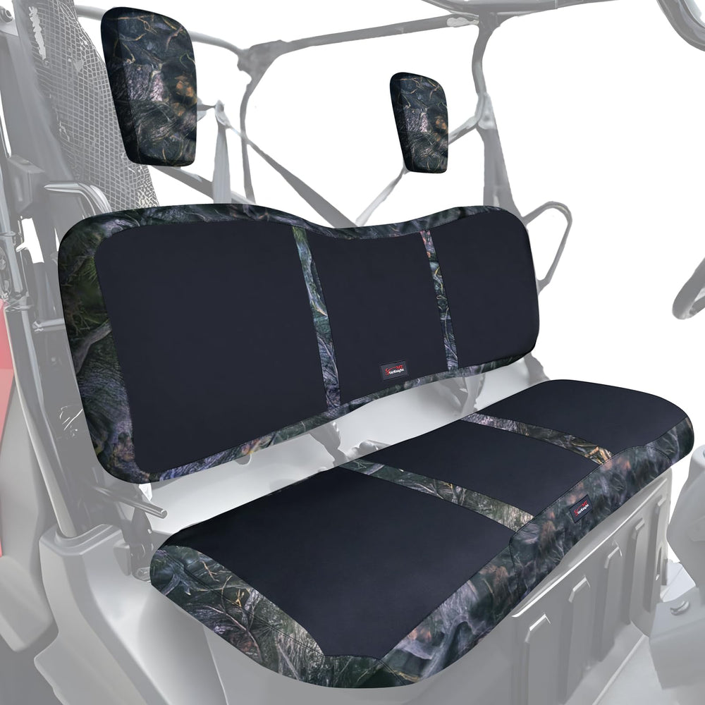 StarknightMT Pioneer 1000 bottom seat cover protects front seats from wear.