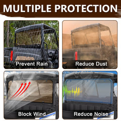 StarknightMT ETX rear window keeping you warm and clean