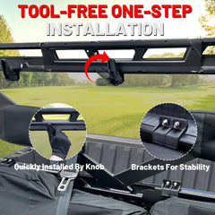 StarknightMT UV-resistant coating blocks harsh sun for cooler cab interior.