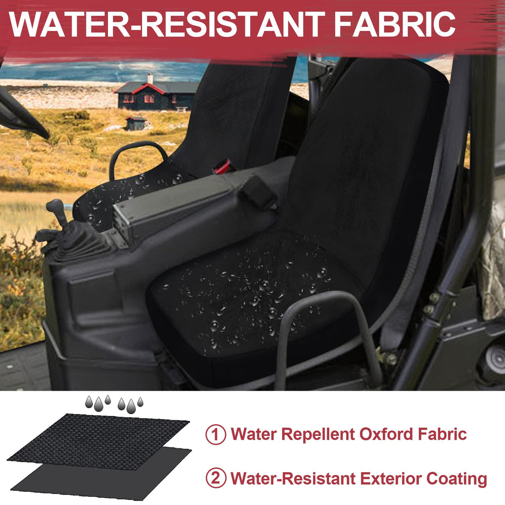 StarknightMT Rhino seat cover material detail highlighting 1680D fabric and protection.