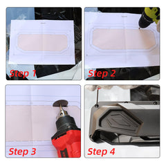 Screwdriver and vent back panels from StarknightMT simplify mounting