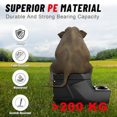 StarknightMT UTV center console rugged PE construction resists sun and wear.
