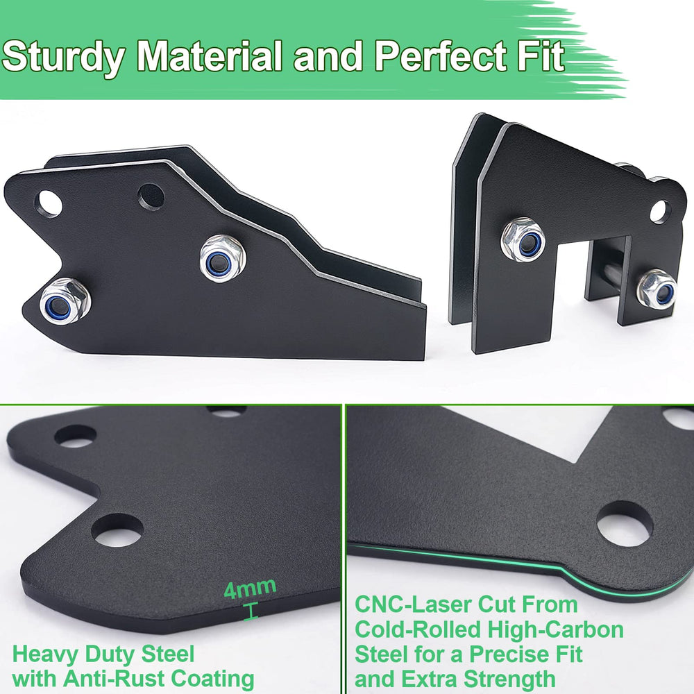 StarknightMT UTV Ranger lift front bracket assembly detail with CNC precision.