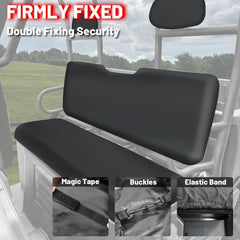 StarknightMT UTV Ranger seat cover easy one-person installation.