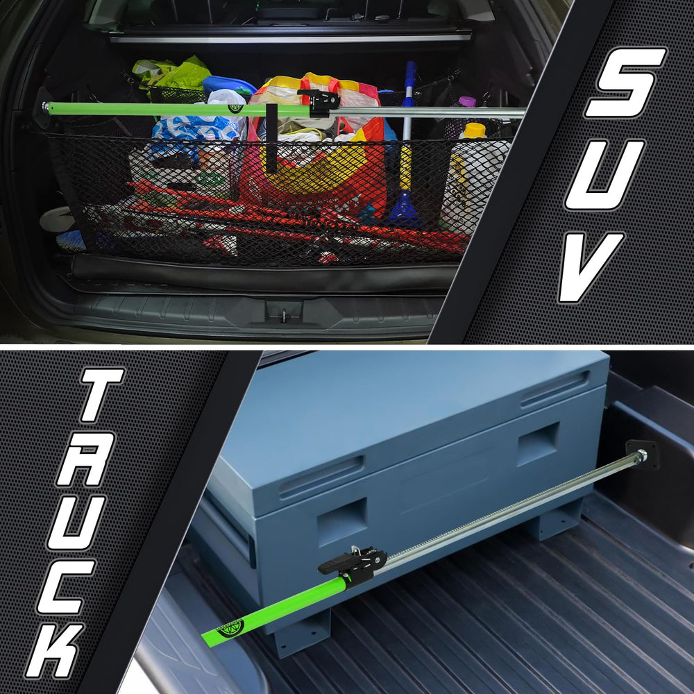 STARLEAPARTS versatile cargo bar suits pickup beds and garages.