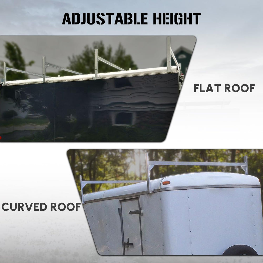 StarONE rack supports up to 400 lbs for ladders, kayaks, or lumber.