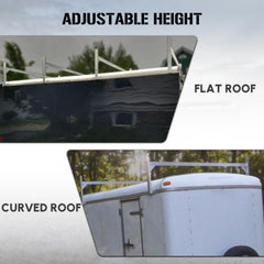 StarONE rack supports up to 400 lbs for ladders, kayaks, or lumber.