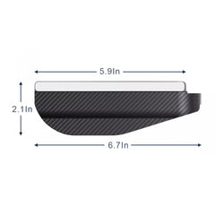 StarryVoyage rain guard preserves visibility in wet driving conditions.