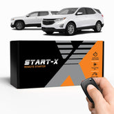 Start-X remote starter kit box, packaged for quick setup