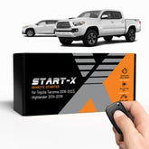 Start-X remote starter kit for Toyota Tacoma enables convenient pre-warmth from your OEM key.