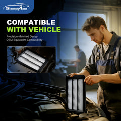 StaunchAuto low-resistance design for quiet, smooth AC airflow
