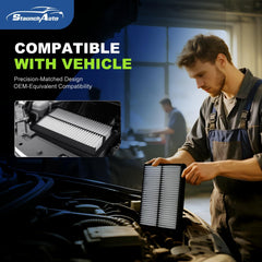 StaunchAuto cabin air filter for Mazda6 uses activated carbon to filter odors and gases.