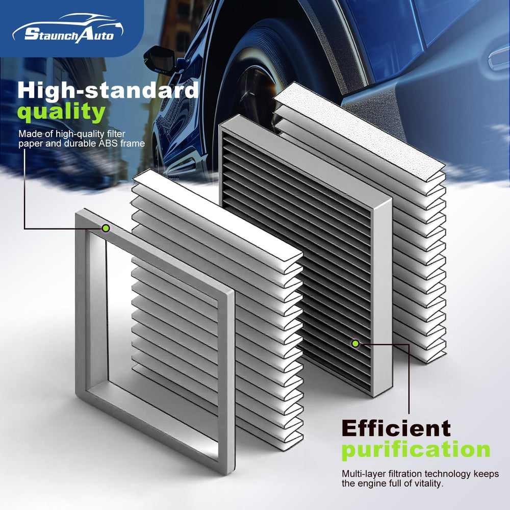 StaunchAuto engine air-filter assembly view highlights sturdy ABS frame