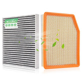 StaunchAuto engine air filter for Silverado 1500 front view with improved airflow