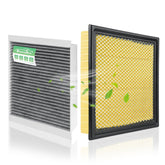 StaunchAuto engine air filter visual ready for installation, promoting cleaner intake and engine protection.