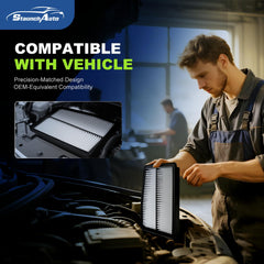 StaunchAuto multi layer filtration captures dust and pollutants