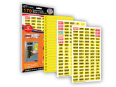 Steellabels 170-circuit decals on panel improve readability and organization.