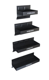 Steelman 12-inch non-marring magnetic tray securing tools in a rolling toolbox.