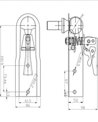 Stegewop quick latch design enables clean hook-ups and secure holds