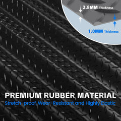StellarStar cut-to-fit capability lets you tailor the mat to fit spaces.