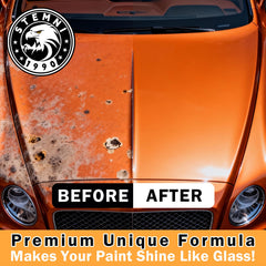 Stemni spray bottle evenly applying lubricant for clay glide.