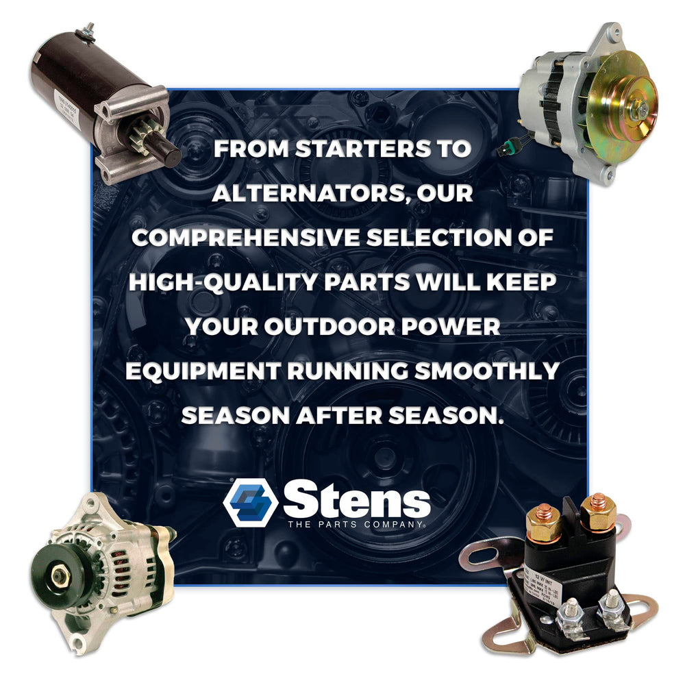 Stens air filter media detail highlights durable material and filtration quality.