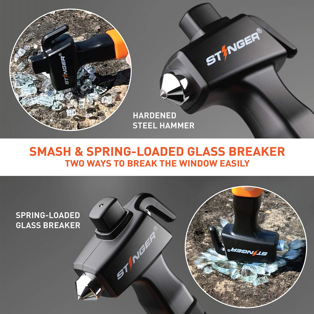 Stinger razor-sharp seatbelt cutter: frees trapped passengers safely