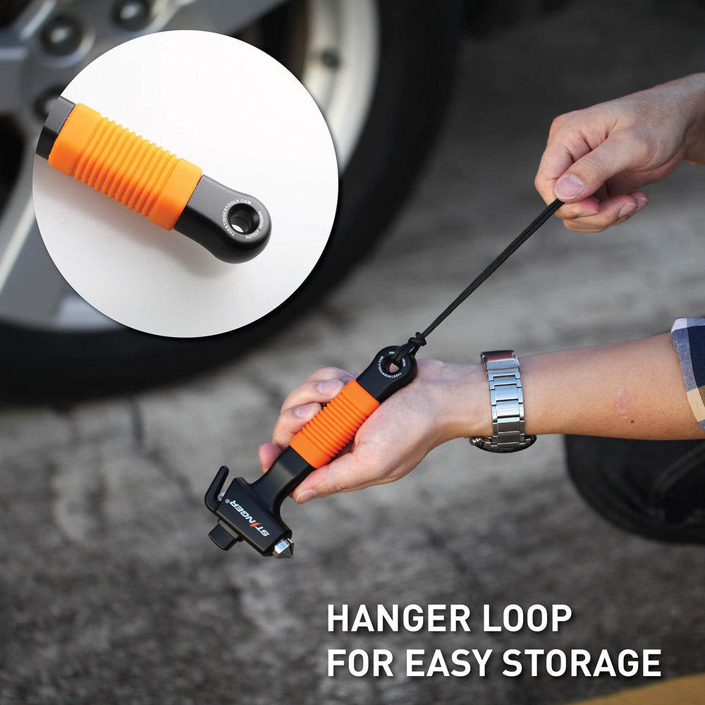 Stinger hanger loop: easy storage for fast access