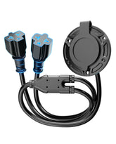STIO new 20A 125V RV shore power inlet for versatile outdoor power connections.