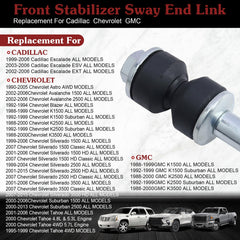 Stiueoav K80631 sway bar end-link assembly enhances ride control and stability.