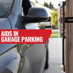 STKR Concepts LED indicators show green, yellow, red to guide parking